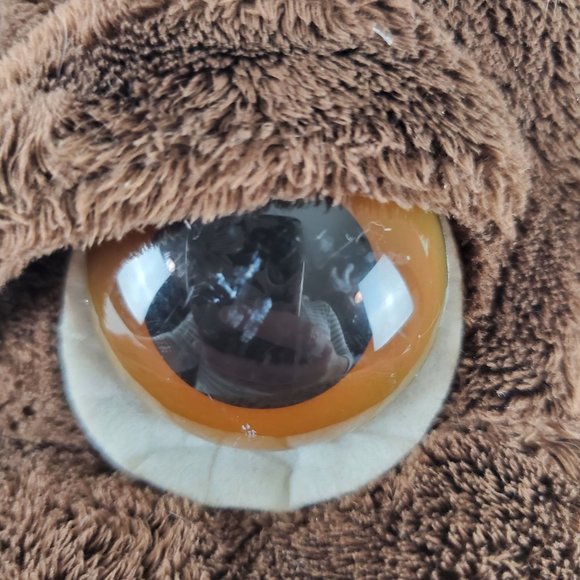 Russ Berrie Big Eyed Chocolate Brown Wakely 9" Puppy EUC Plush Stuffed Animal - Picture 8 of 8